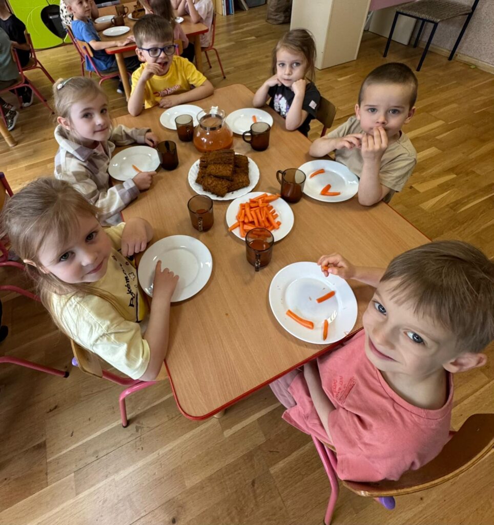 Dzień Marchewki w grupie Biedronki