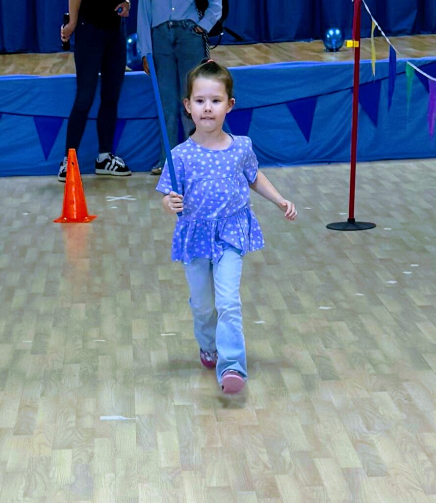 "Niebieskie Igrzyska" w Publicznym Przedszkolu Nr 2 w Busku-Zdroju.