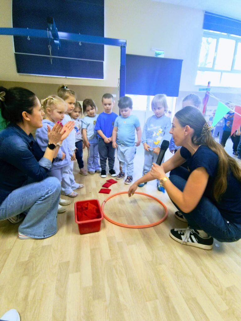 "Niebieskie Igrzyska" w Publicznym Przedszkolu Nr 2 w Busku-Zdroju.