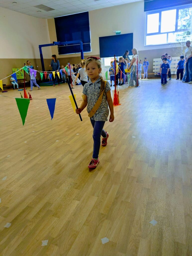 "Niebieskie Igrzyska" w Publicznym Przedszkolu Nr 2 w Busku-Zdroju.