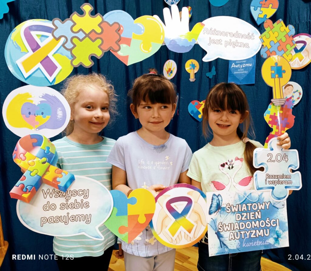 "Niebieskie Igrzyska" w Publicznym Przedszkolu Nr 2 w Busku-Zdroju.