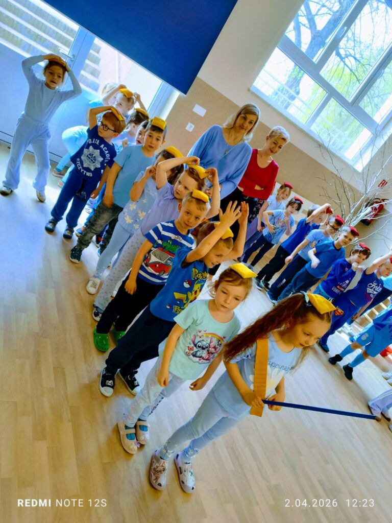 "Niebieskie Igrzyska" w Publicznym Przedszkolu Nr 2 w Busku-Zdroju.