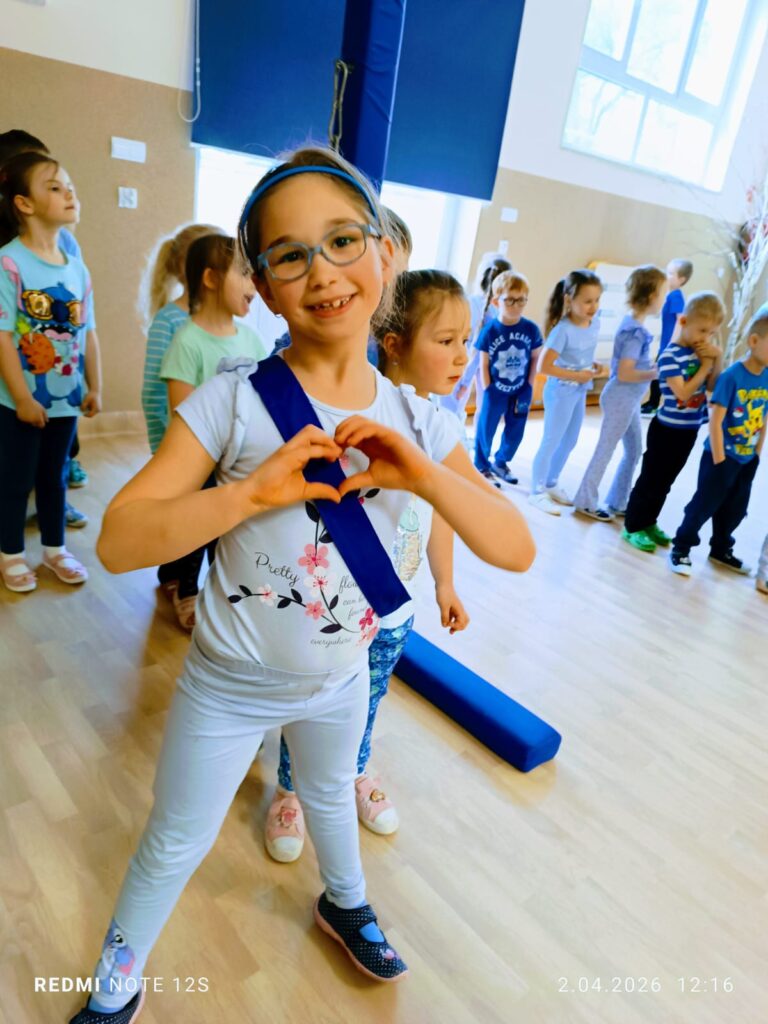 "Niebieskie Igrzyska" w Publicznym Przedszkolu Nr 2 w Busku-Zdroju.