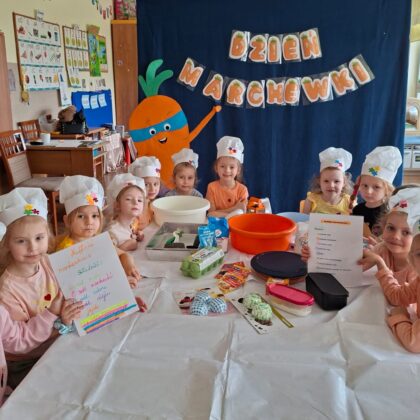 Dzień Marchewki w grupie "Wiewiórki".