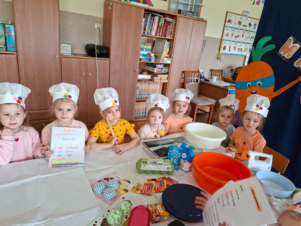 Dzień Marchewki w grupie "Wiewiórki".