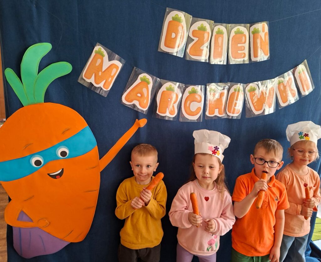 Dzień Marchewki w grupie "Wiewiórki".