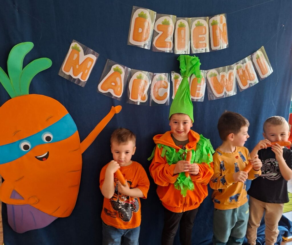 Dzień Marchewki w grupie "Wiewiórki".