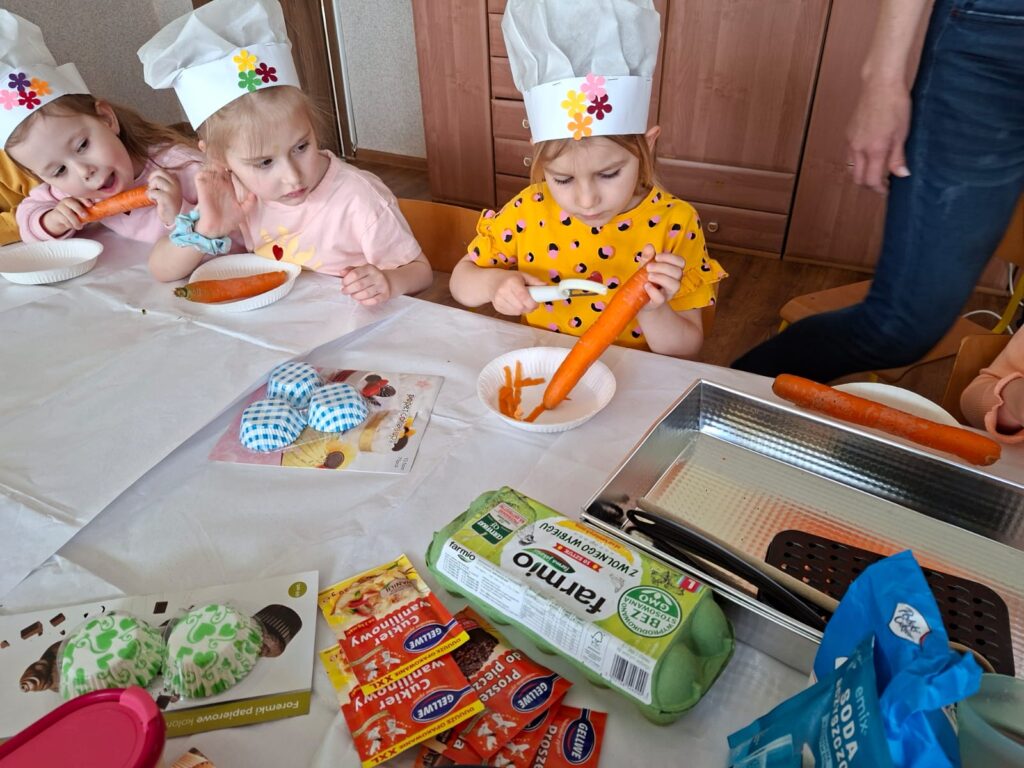 Dzień Marchewki w grupie "Wiewiórki".