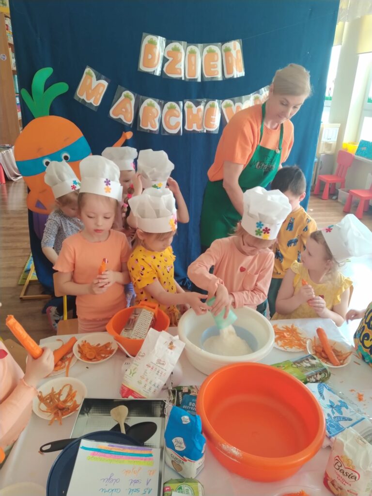 Dzień Marchewki w grupie "Wiewiórki".
