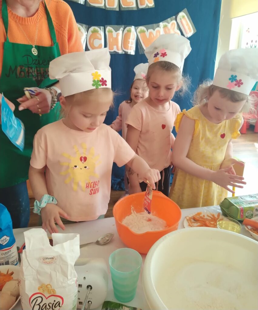 Dzień Marchewki w grupie "Wiewiórki".