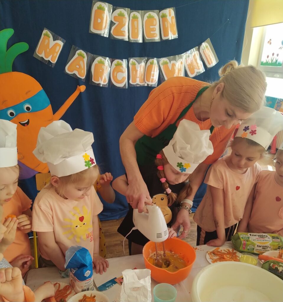 Dzień Marchewki w grupie "Wiewiórki".