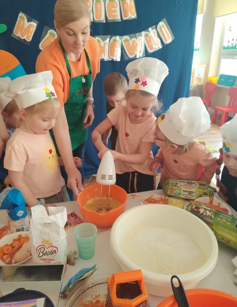 Dzień Marchewki w grupie "Wiewiórki".