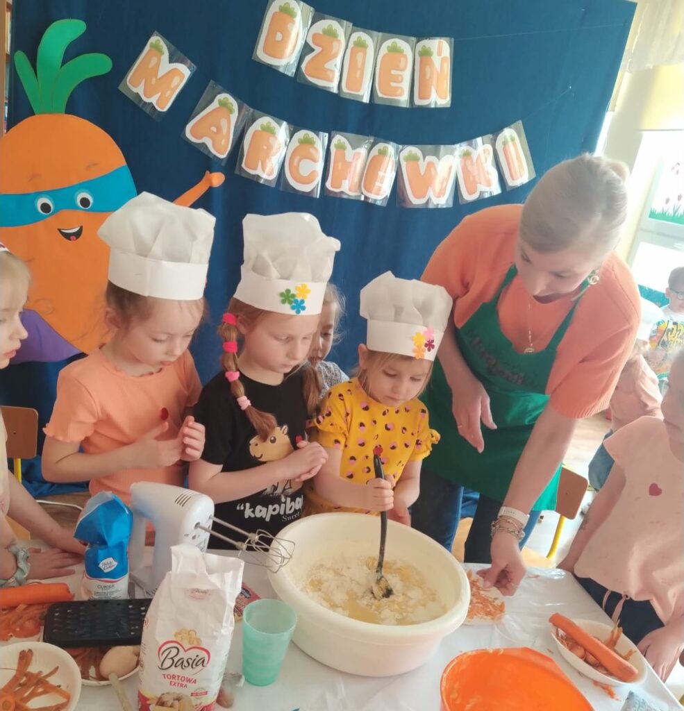 Dzień Marchewki w grupie "Wiewiórki".