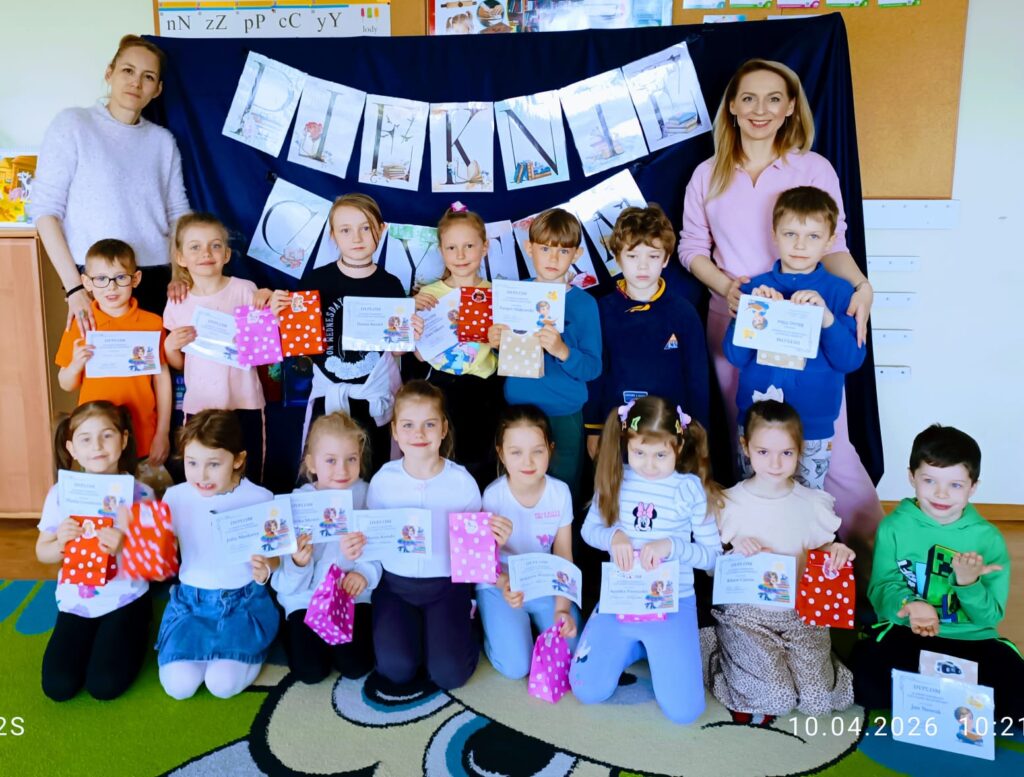 Konkurs "Pięknie Czytam" w grupie "Motylki".