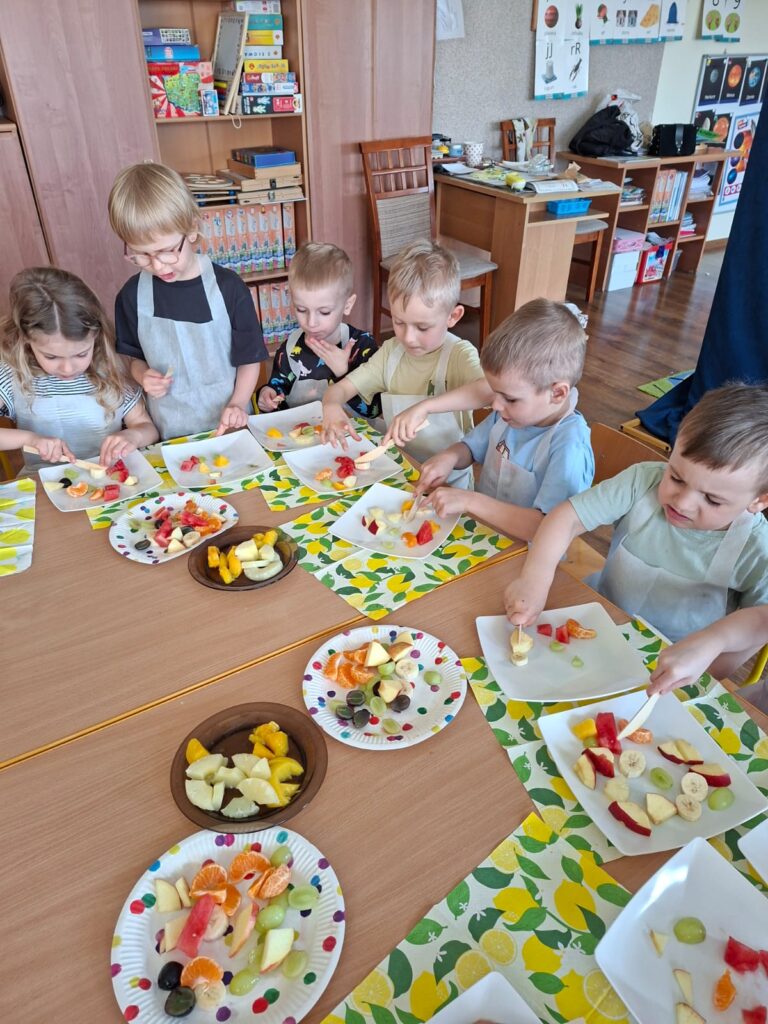 „Zdrowy Przedszkolak – kulinarne warsztaty Wiewiórek”.