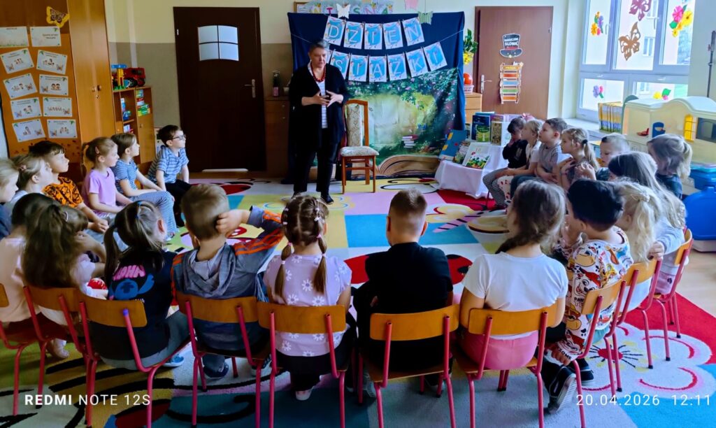 Dzień Książki w grupie "Motylki".