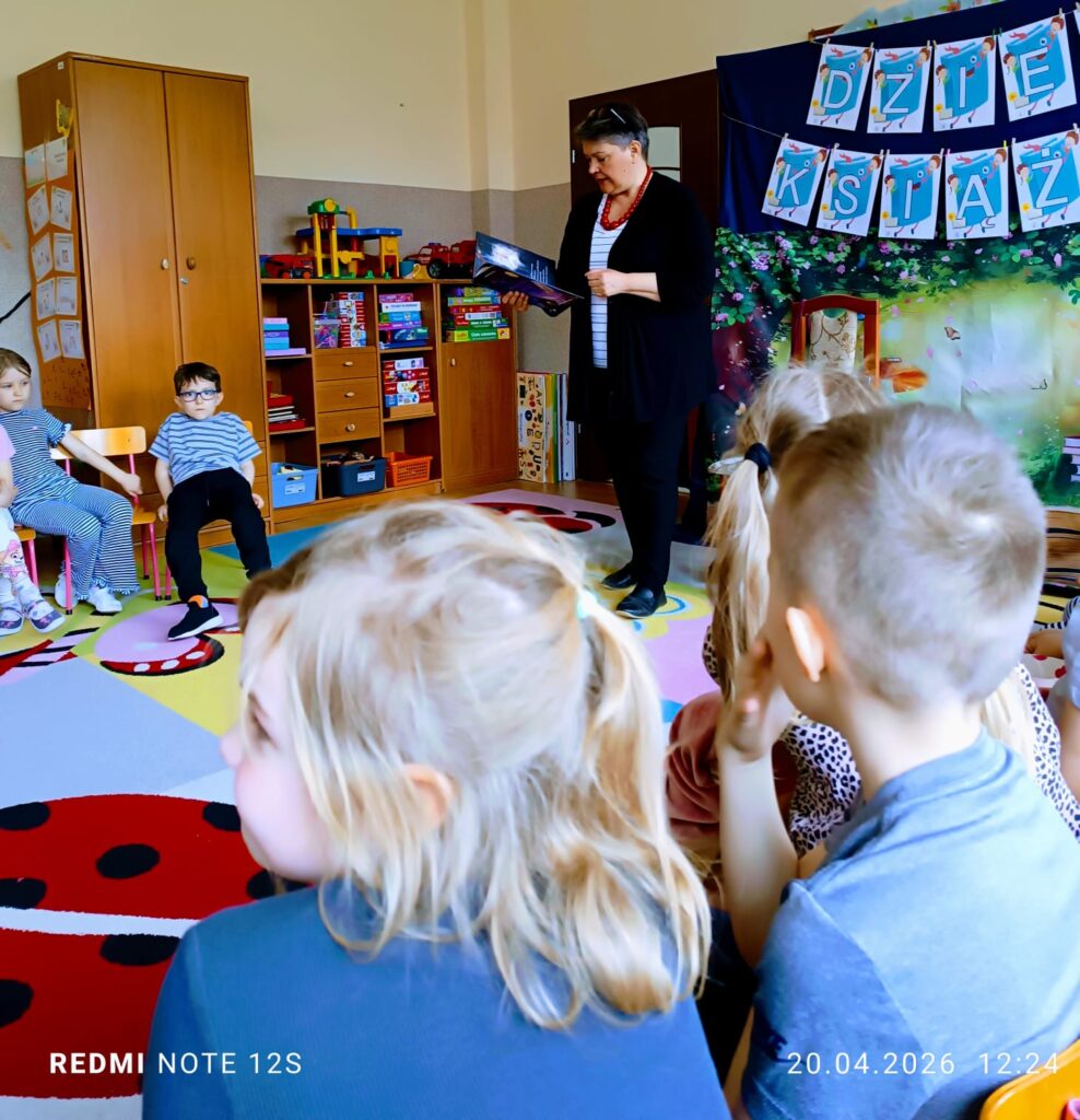Dzień Książki w grupie "Motylki".
