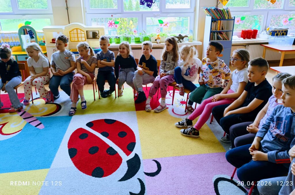 Dzień Książki w grupie "Motylki".