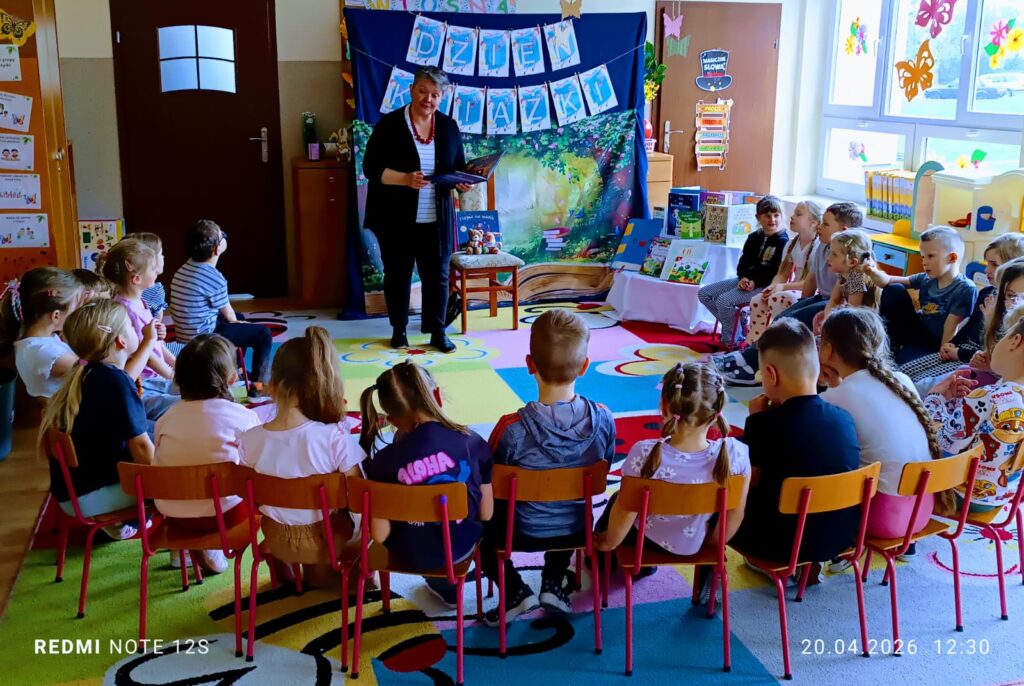 Dzień Książki w grupie "Motylki".