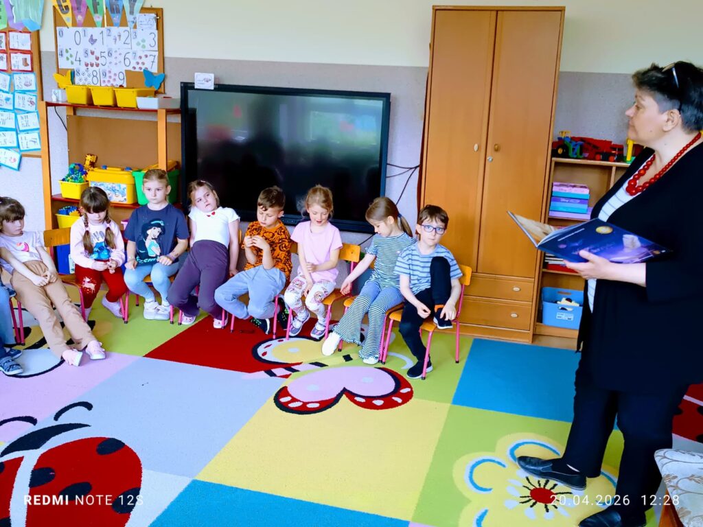 Dzień Książki w grupie "Motylki".