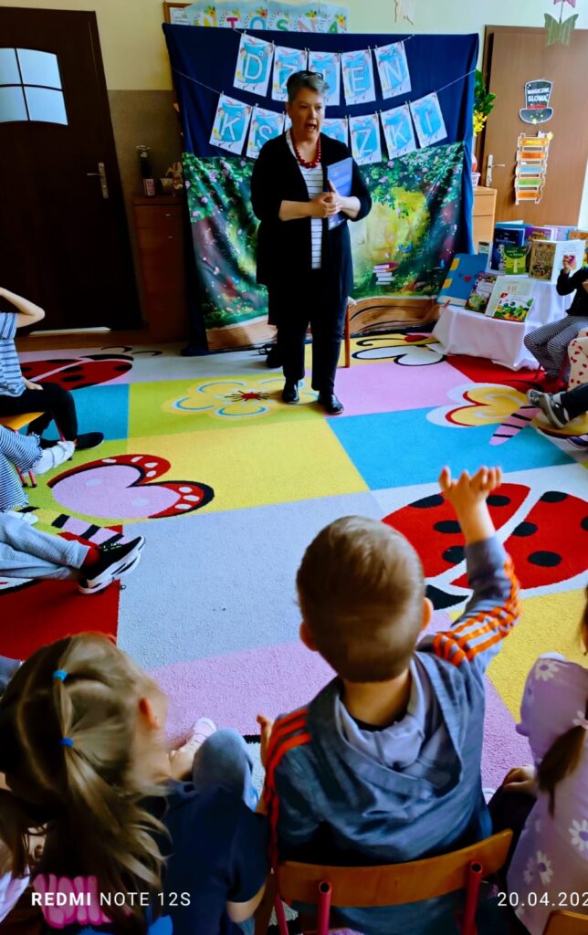 Dzień Książki w grupie "Motylki".