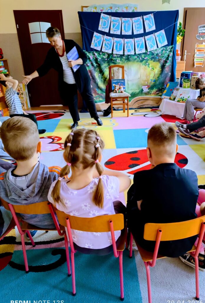 Dzień Książki w grupie "Motylki".