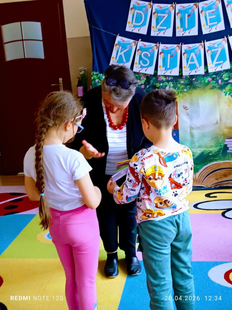 Dzień Książki w grupie "Motylki".