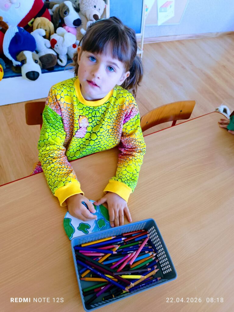 Światowy Dzień Ziemi w grupie "Motylki".