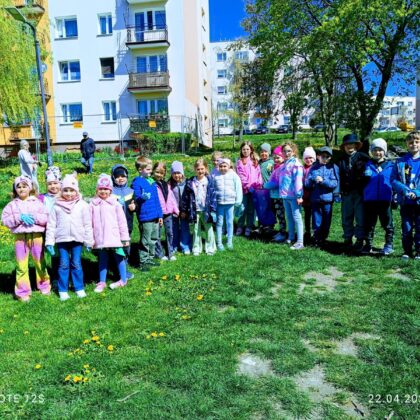 Światowy Dzień Ziemi w grupie "Motylki".