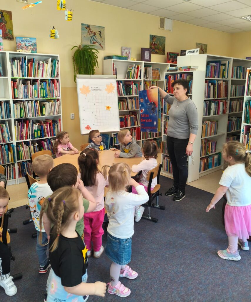 Wycieczka do biblioteki.
