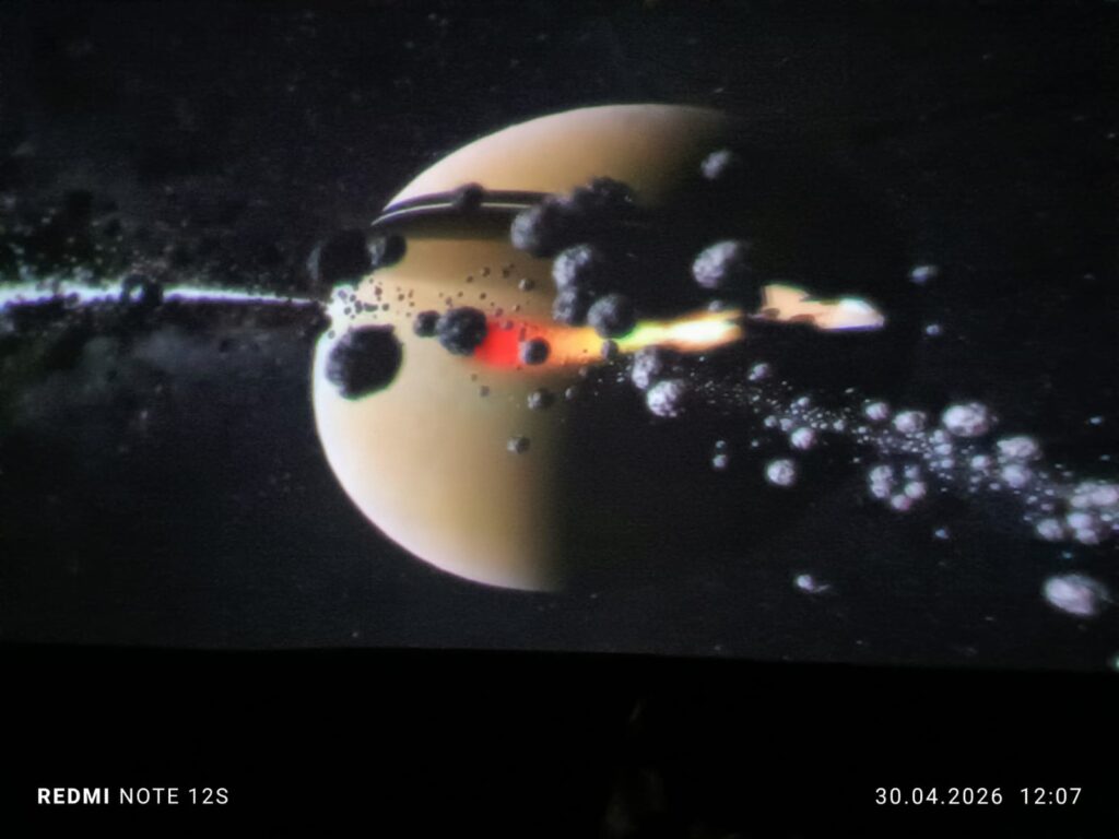 „Edukacyjna podróż do świata astronomii" – wizyta Mobilnego Planetarium w Publicznym Przedszkolu Nr 2 w Busku-Zdroju.
