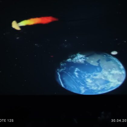 „Podróż w kosmos" – spotkanie z Mobilnym Planetarium.