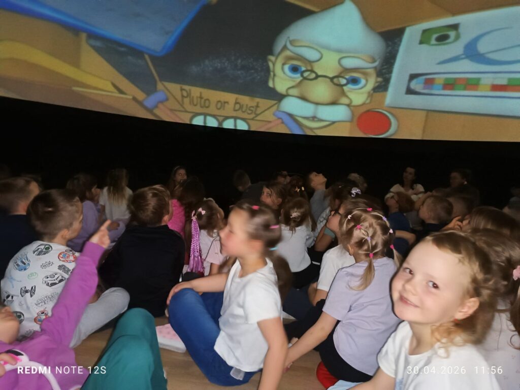 „Podróż w kosmos" – spotkanie z Mobilnym Planetarium.