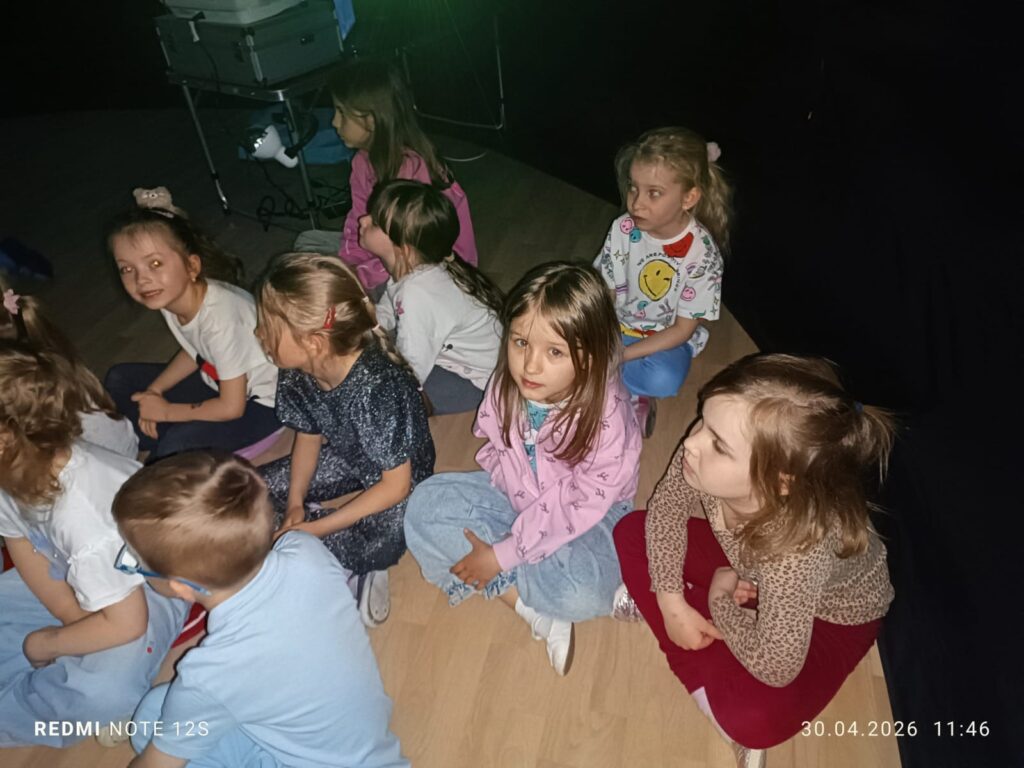 „Podróż w kosmos" – spotkanie z Mobilnym Planetarium.