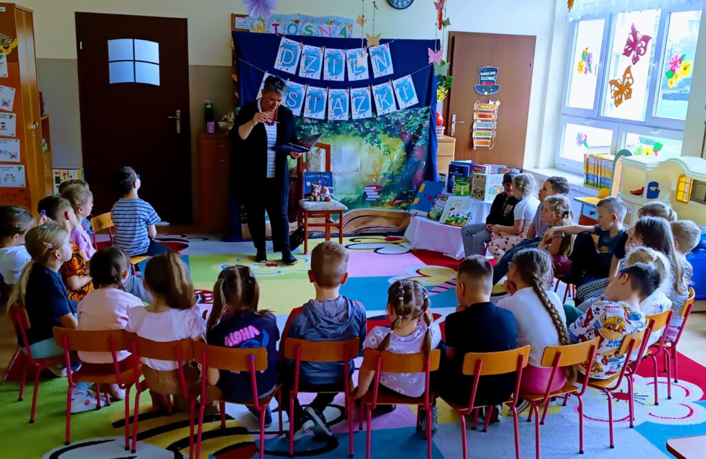 Dzień Książki w grupie "Motylki".