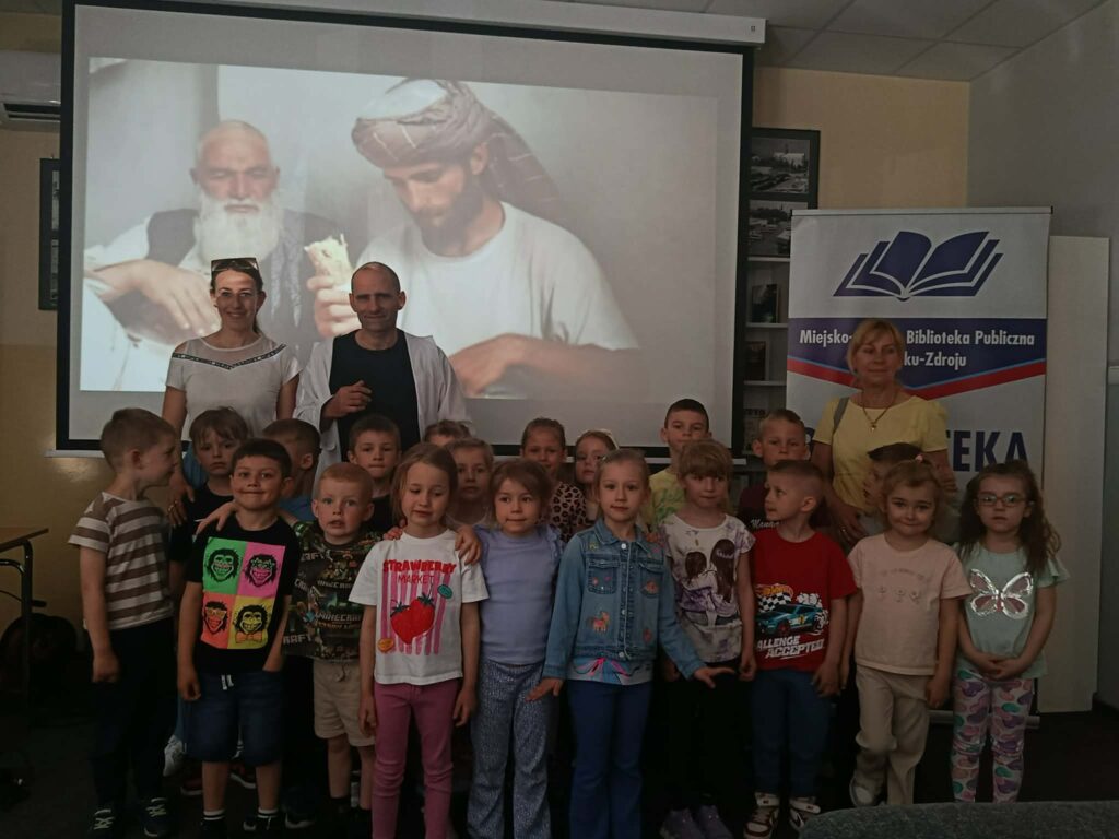 Spotkanie z podróżnikiem- grupa Żyrafki