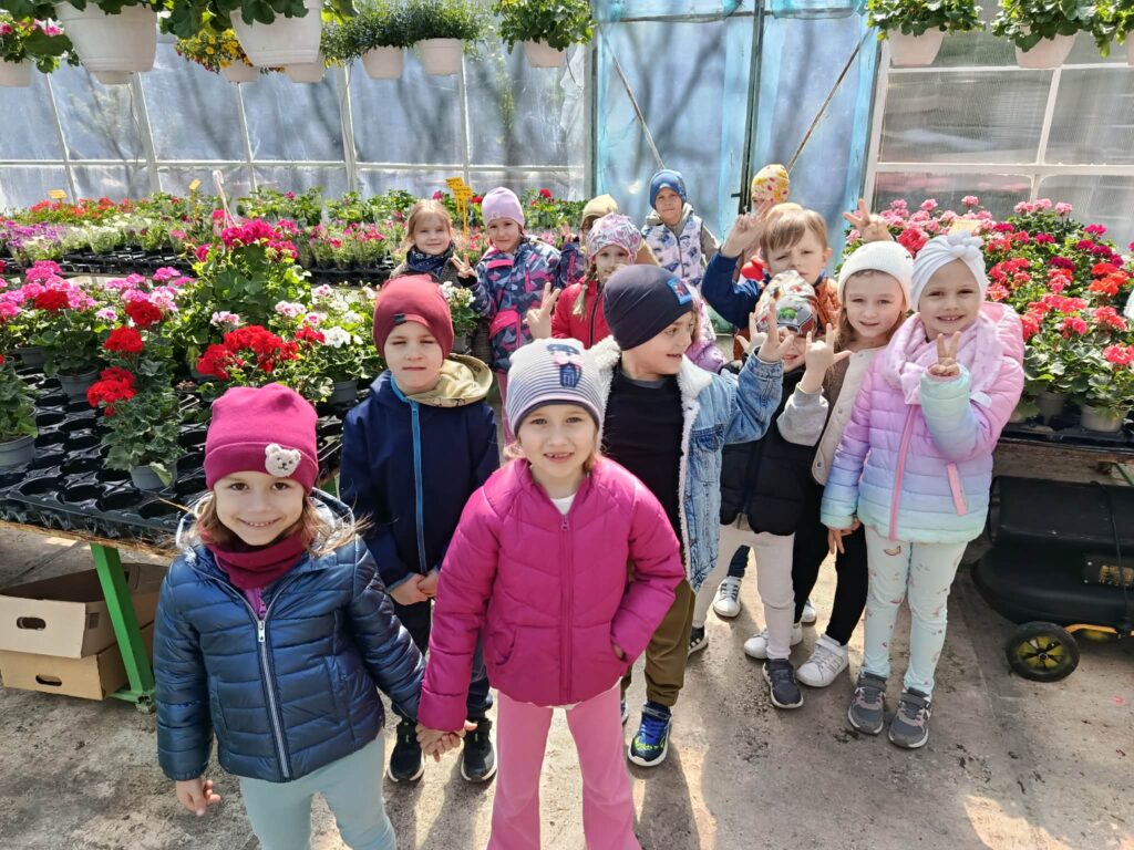 Spacer Małych Ogrodników - grupa Żyrafki 