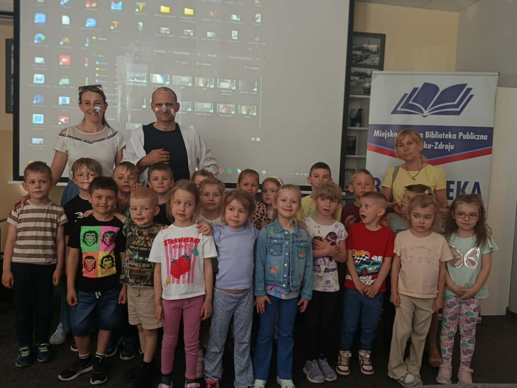 Spotkanie z podróżnikiem- grupa Żyrafki