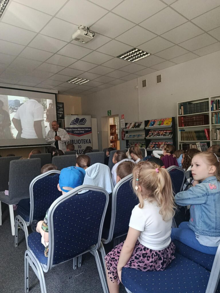 Spotkanie z podróżnikiem- grupa Żyrafki