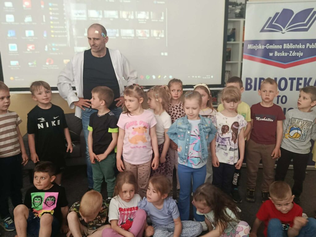 Spotkanie z podróżnikiem- grupa Żyrafki
