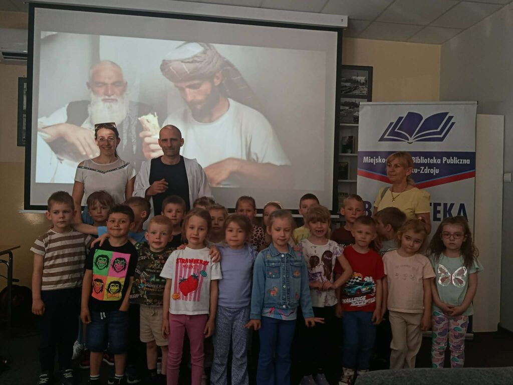 Spotkanie z podróżnikiem- grupa Żyrafki