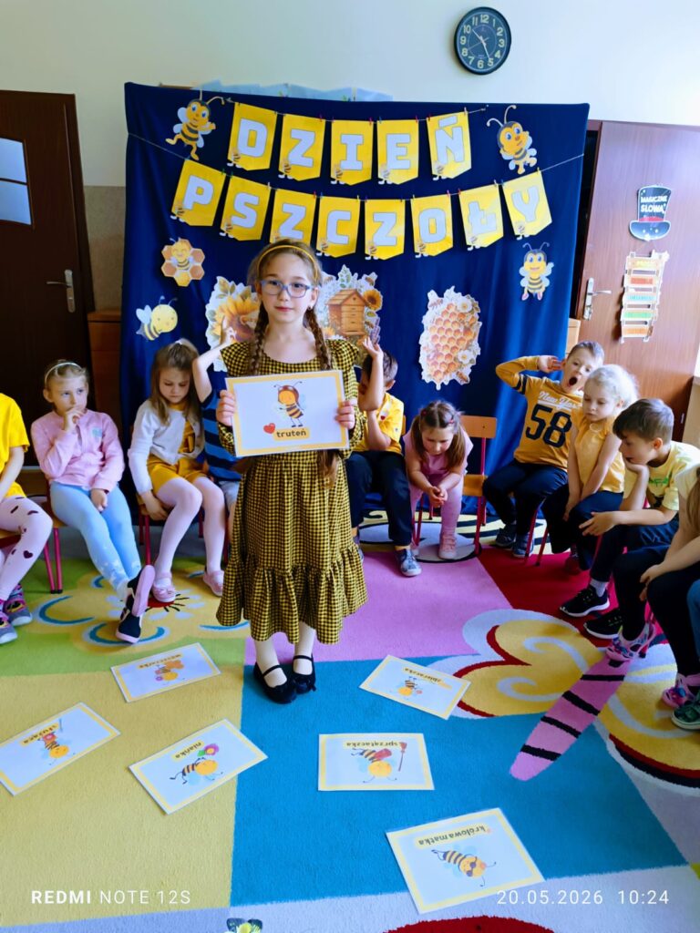 Dzień Pszczoły w grupie "Motylki".