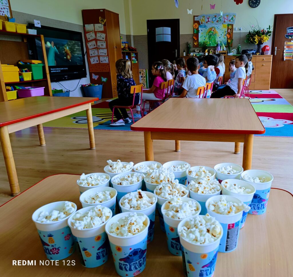 Przedszkolne Kino w grupie "Motylki"