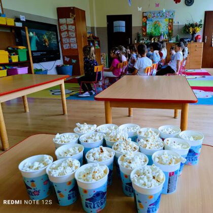 Przedszkolne Kino w grupie "Motylki"