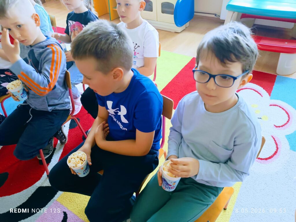 Przedszkolne Kino w grupie "Motylki"