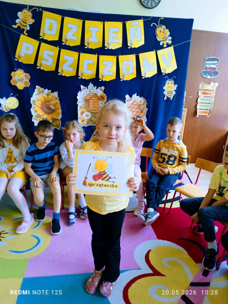 Dzień Pszczoły w grupie "Motylki".