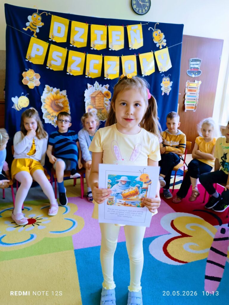 Dzień Pszczoły w grupie "Motylki".
