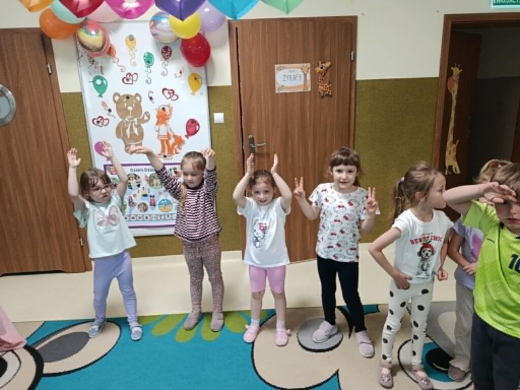 DZIEŃ DZIECKA W GRUPIE ŻYRAFKI 