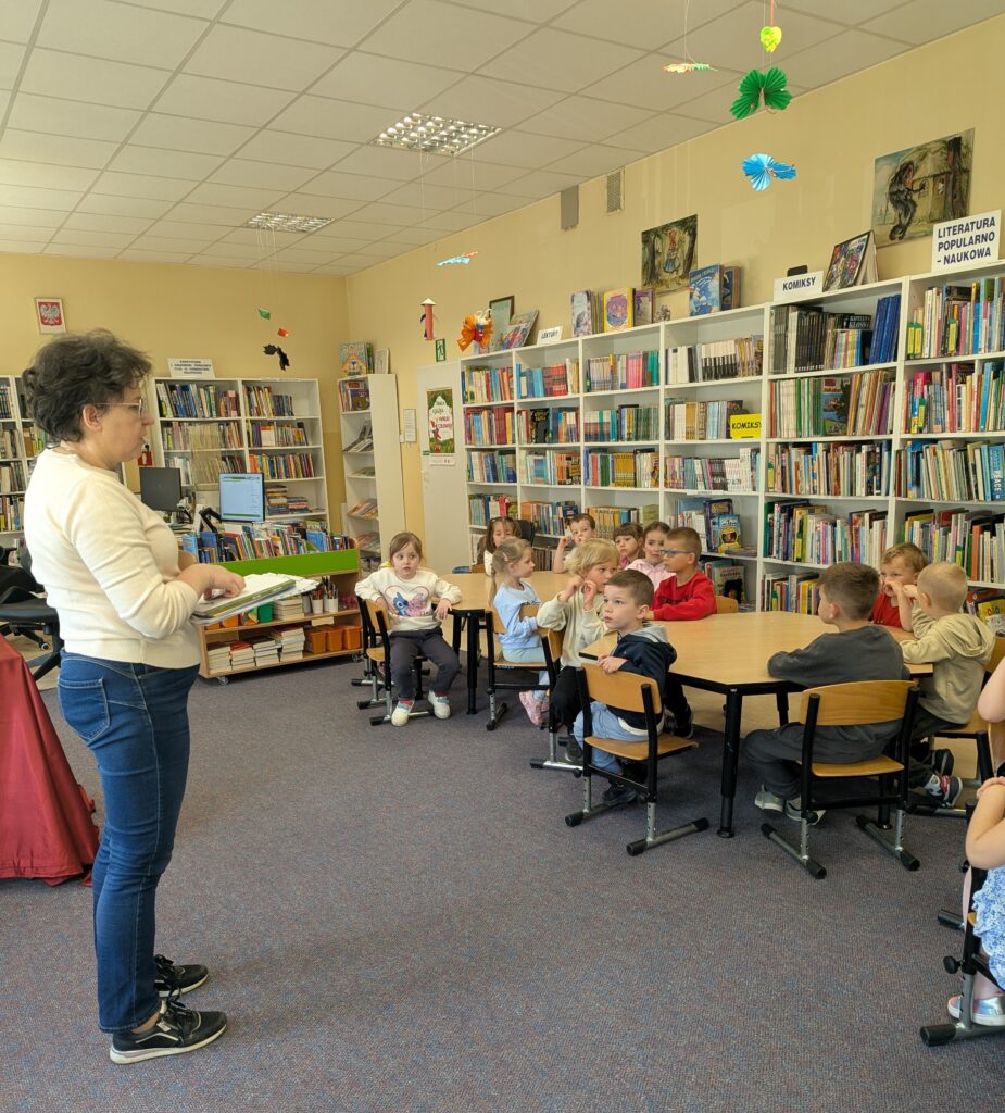 WIZYTA W BIBLIOTECE - GRUPA TYGRYSKI