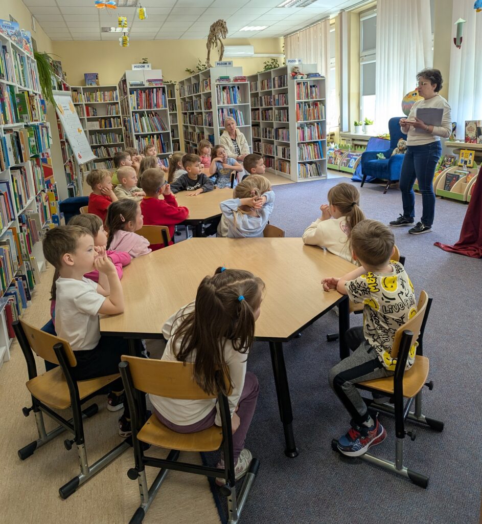 WIZYTA W BIBLIOTECE - GRUPA TYGRYSKI